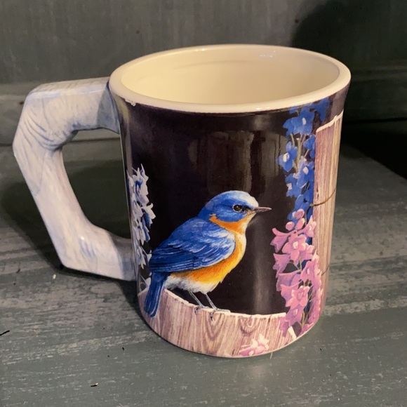 Chickadee Sculpted Mugs Set by Rosemary Millette By Brand Wild - Picture 6 of 11